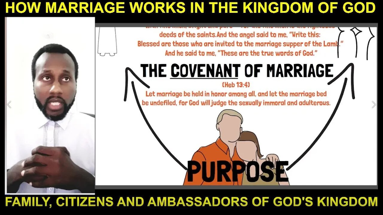 HOW MARRIAGE WORKS IN THE KINGDOM OF GOD