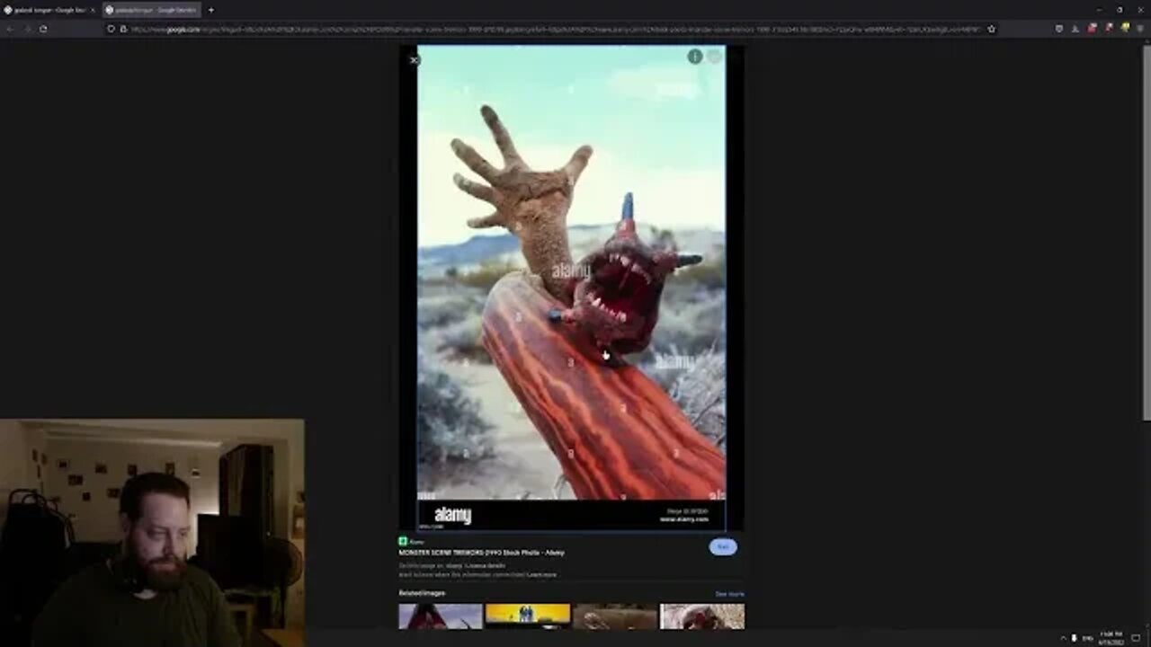 Chill Stream 2 - Tremors - Modeling the Graboid Tongues