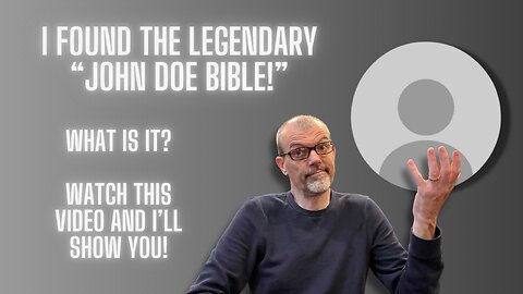 John Doe Bible