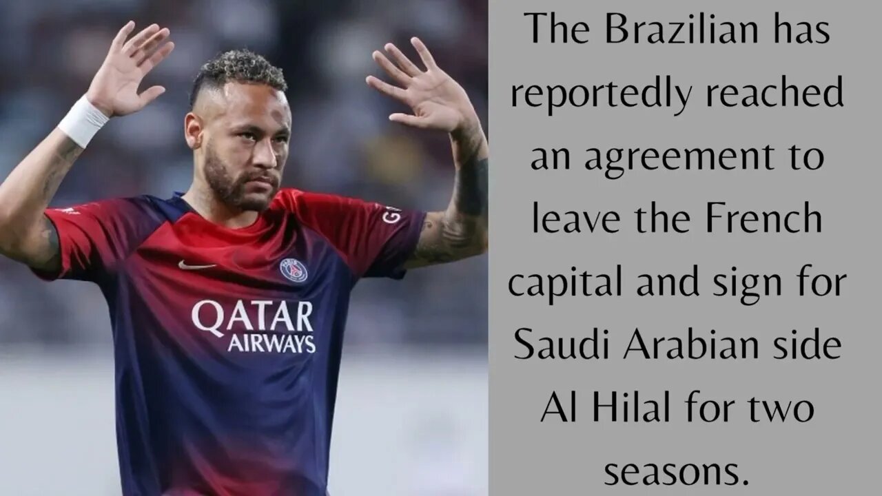 Neymar Makes Shocking Move to Al Hilal: All the Details