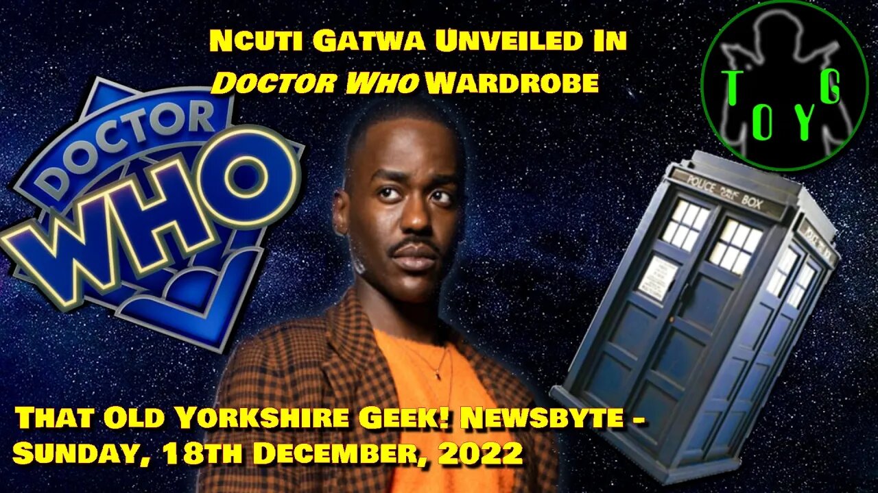 Ncuti Gatwa Revealed in Doctor Who Togs! - TOYG! News Byte - 18th December, 2022