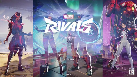 Marvel Rivals Competitive Scarlet Witch, Captain America, Peni Parker, Jeff