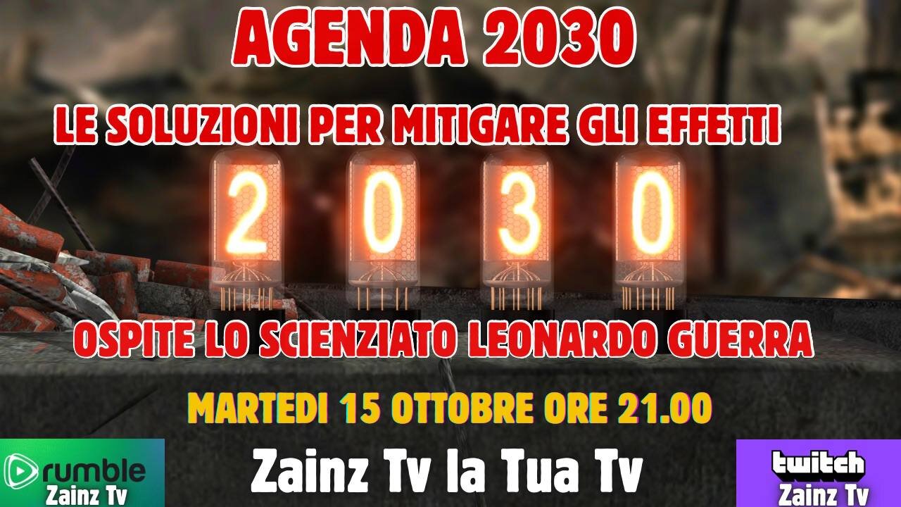 le Dirette di #Zainz - Agenda 2030