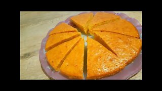 Carrot Pie with Simple Ingredients🥕