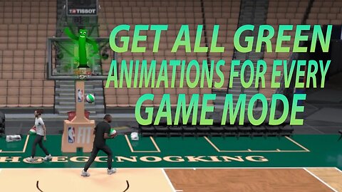 GET ALL GREEN ANIMATIONS FOR FREE IN NBA 2K24
