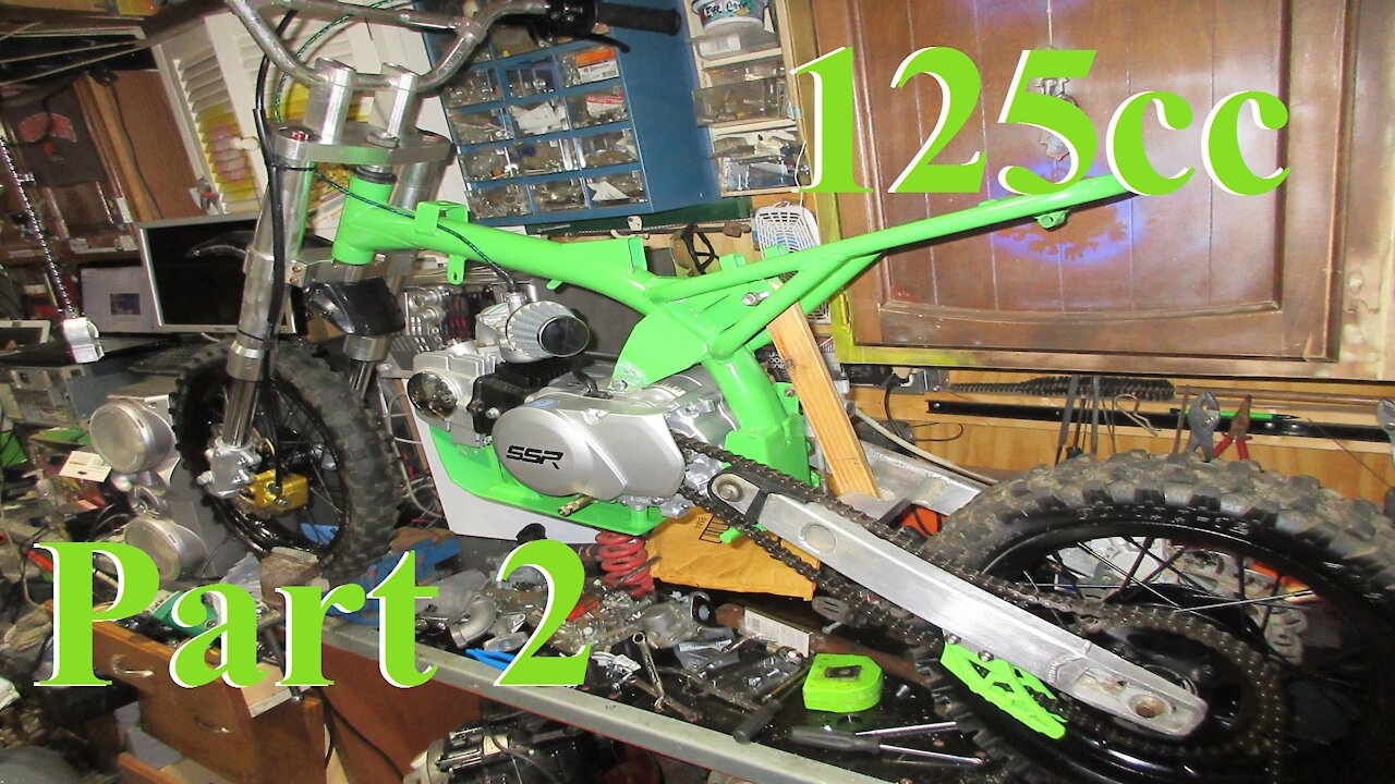 Part 2 Pit Bike 125cc Mini Bike SSR CT70 Clone