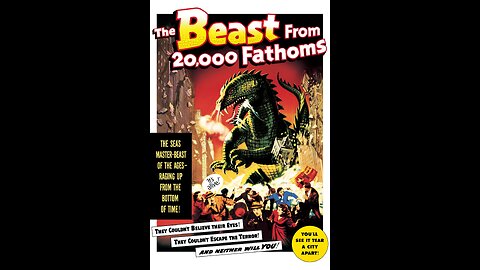 The Beast from 20,000 Fathoms (1953) colorized