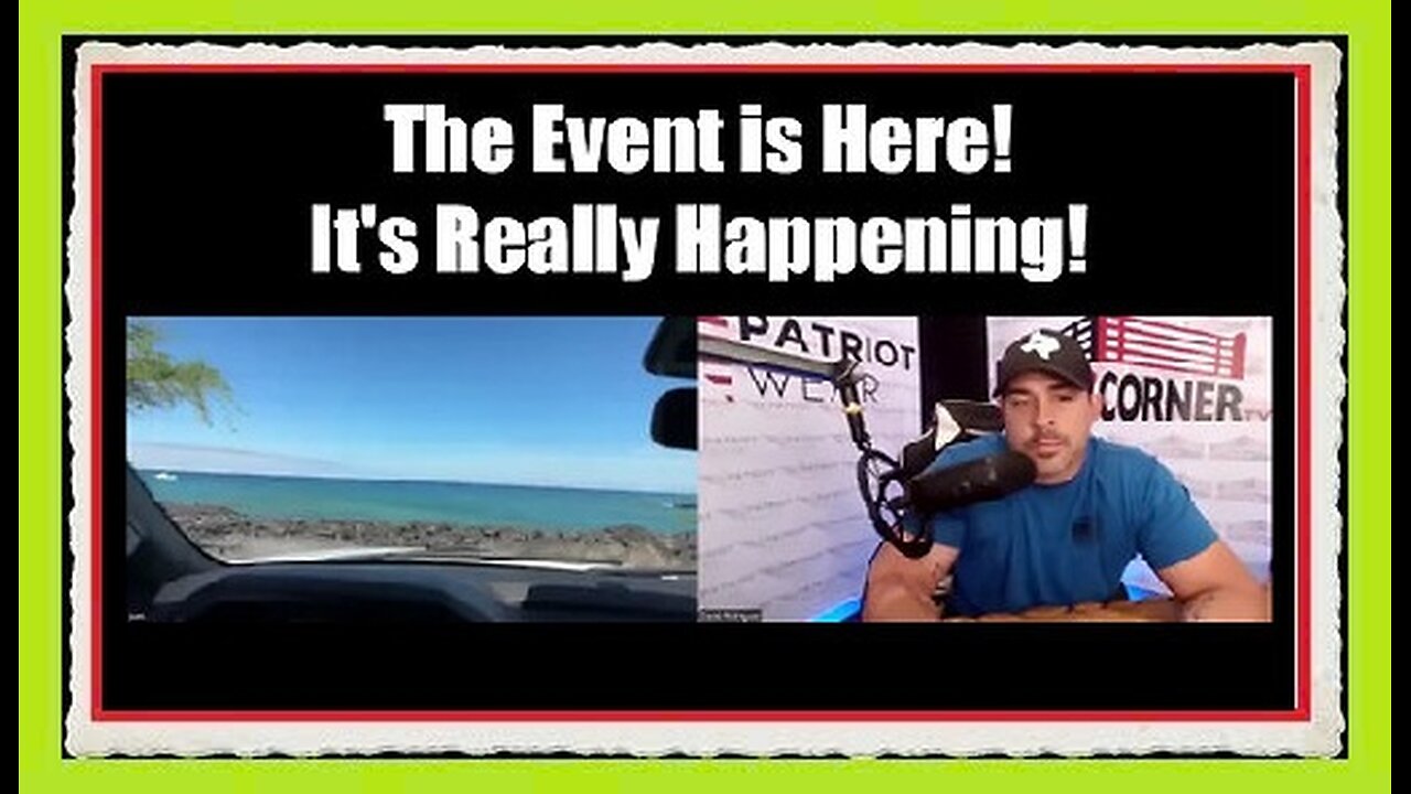 Juan O Savin - The Event is Here! This is the One Not Too Miss! It's Really Happening!