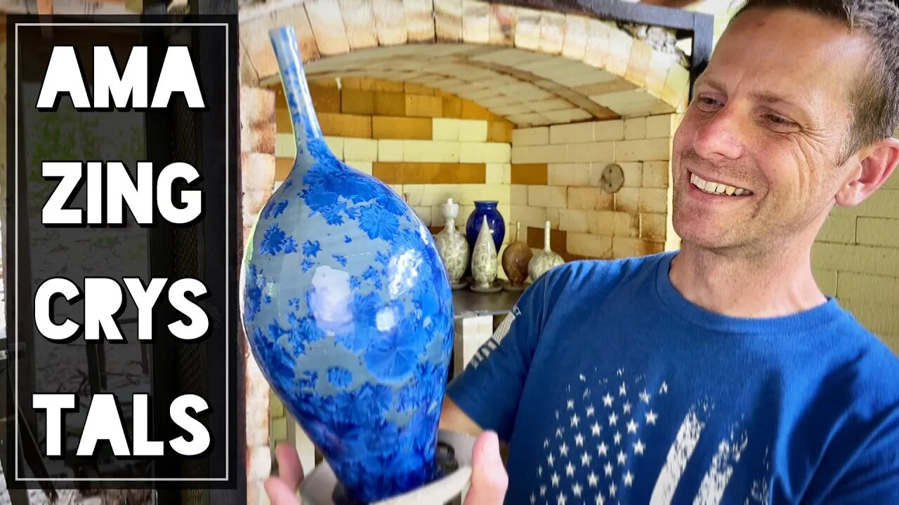 Amazing Crystals! - crystalline glaze kiln unloading