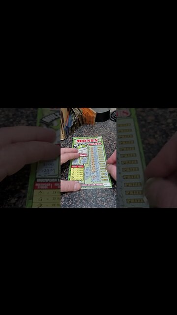 Money Scratch Off Ticket #lottery