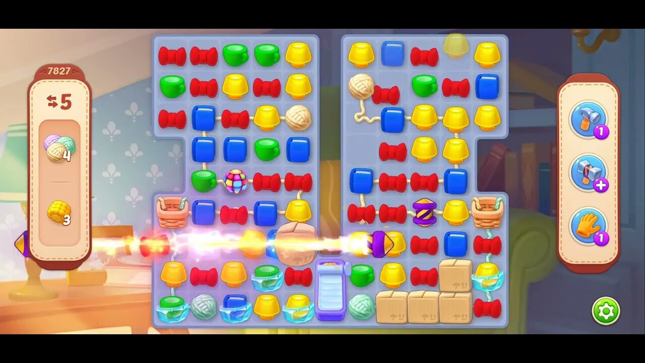 Playrix Homescapes Gameplay Walkthrough Level 7827