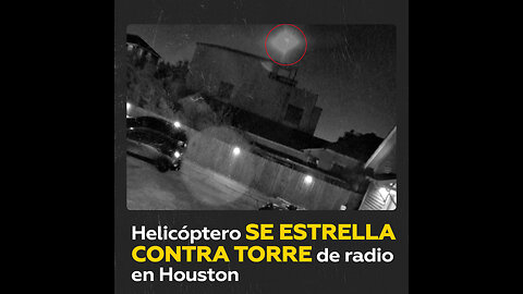 Tragedia aérea en Houston: helicóptero turístico se estrella y deja cuatro muertos