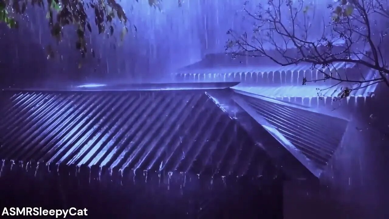š¤Rain and Distant Soundsļø±Deep SLEEP, Relieve Stress, Meditateā”š§