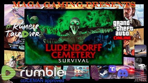 Rockstar GTAO Newswire, then some GTAO Ludendorff Cemetery Survival Week: Thursday w/ GamingChad and Takumi