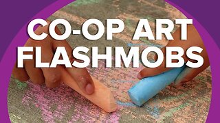 Cooperative Art Flashmobs