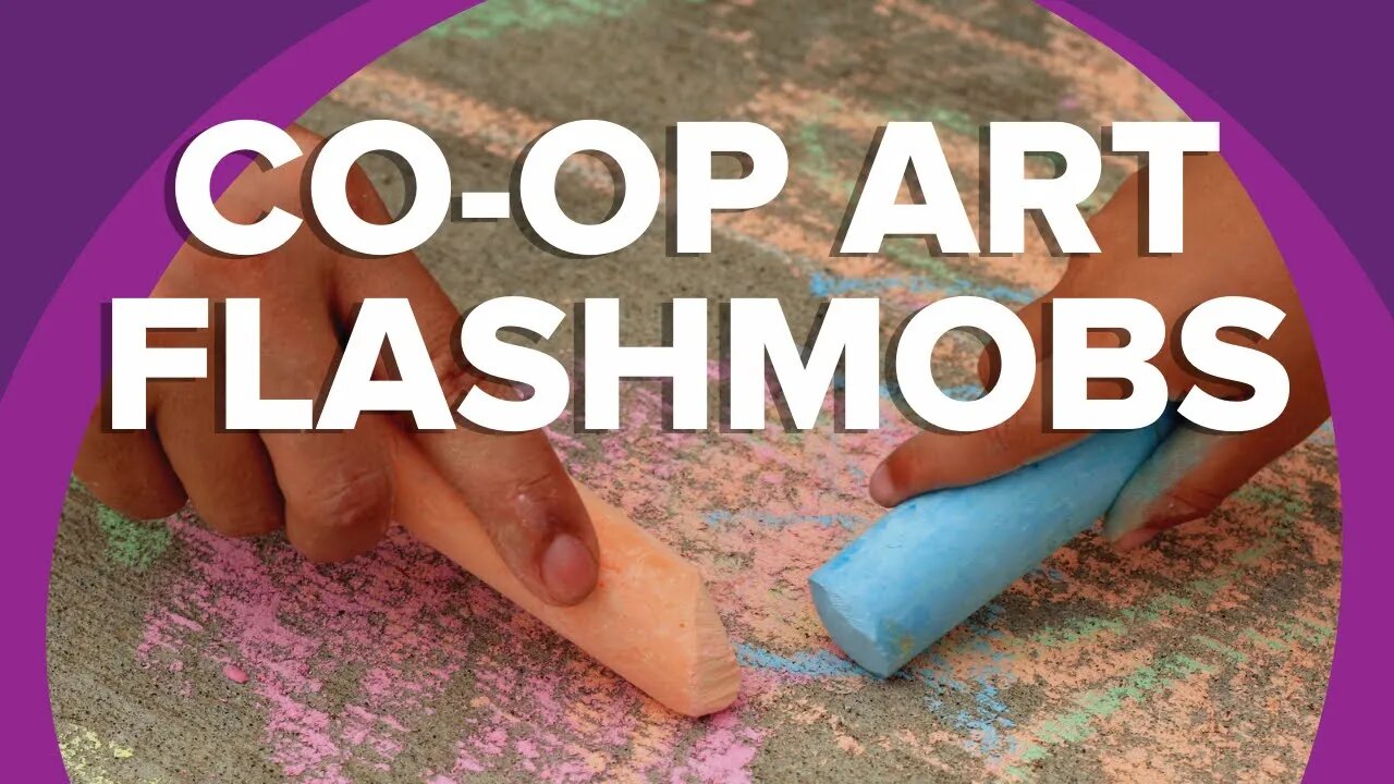 Cooperative Art Flashmobs