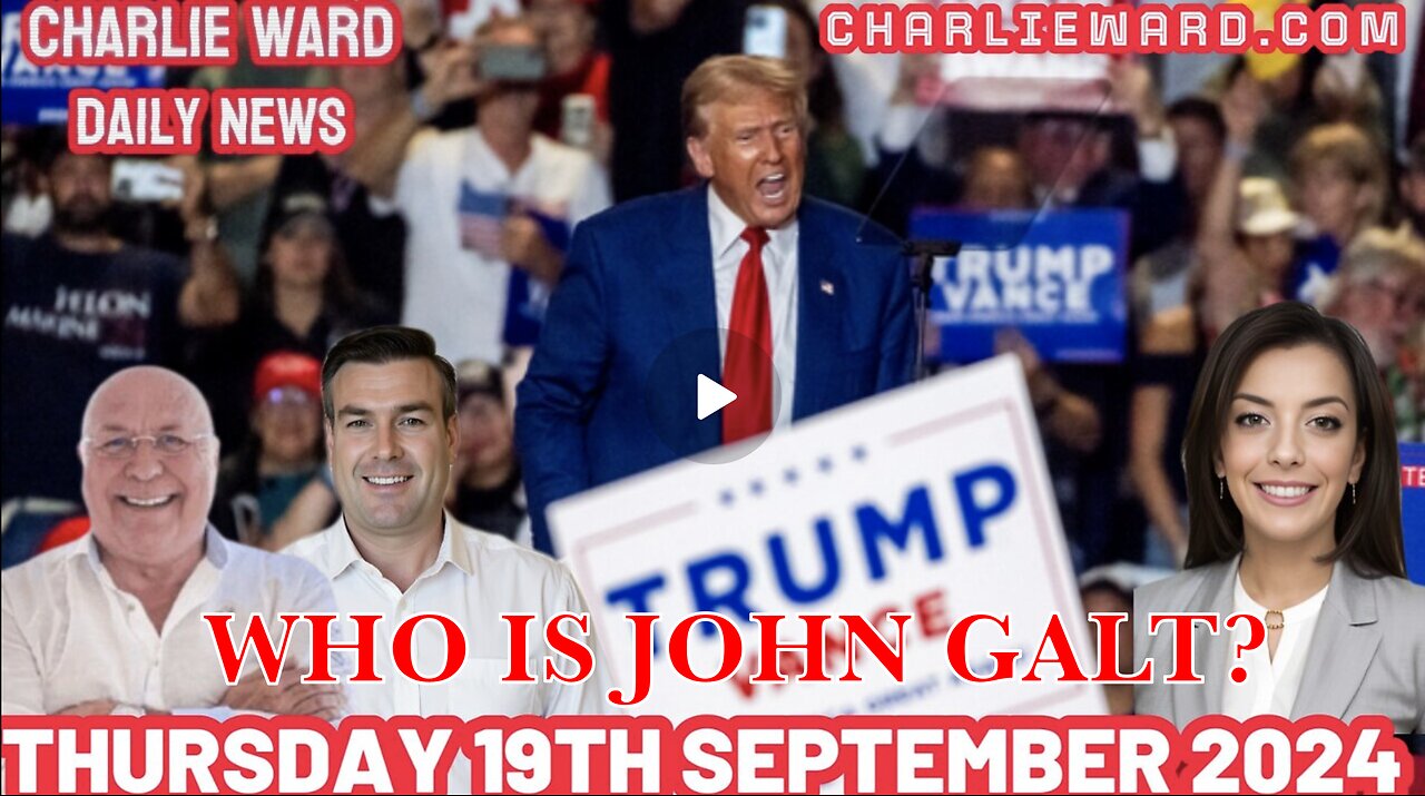 CHARLIE WARD DAILY NEWS BRIEF-FAKE BOMB THREAT AT TRUMP NY RALLY. JGANON, SGANON, JUAN O'SAVIN