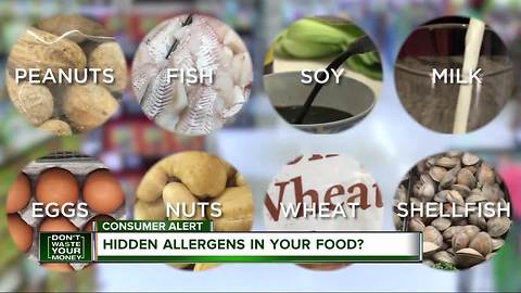 Hidden allergens in your food