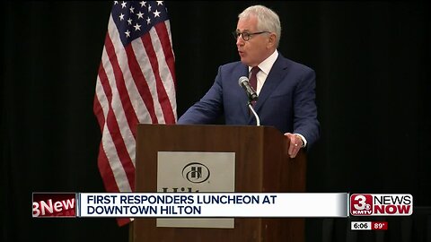 First responders luncheon at downtown Hilton