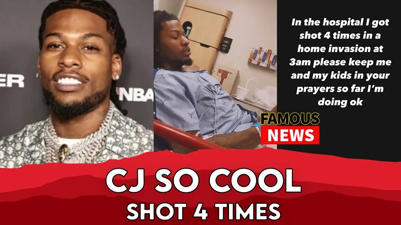 CJ So Cool Releases First Statement After Shooting Nearly Takes His Life | Famous News