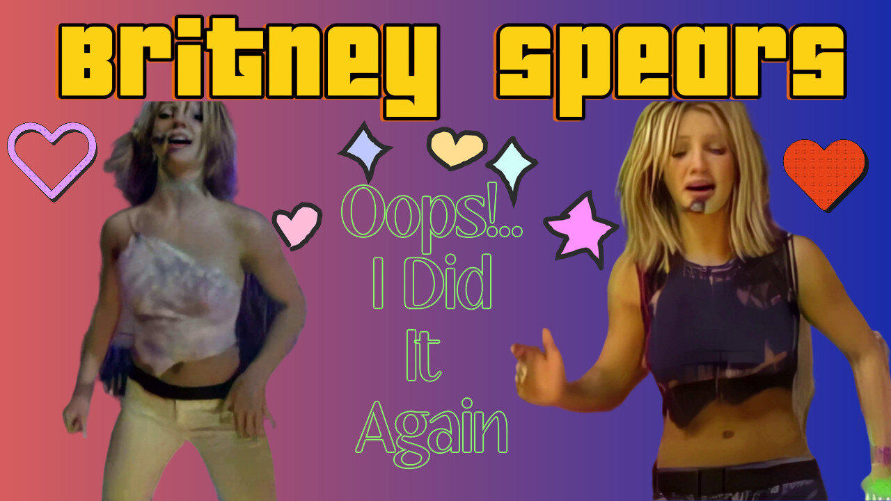 Britney Spears - Oops!... I Did It Again (Live 2000. 1 good quality & 1 bad quality)