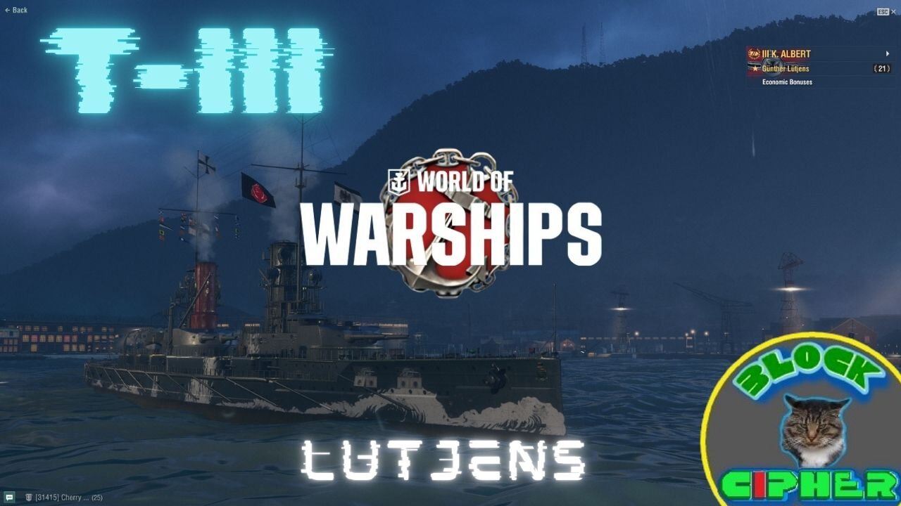 Lutjens in T-3 BB K. Albert | WoWS