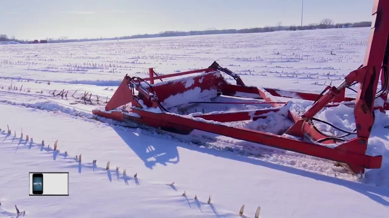 February snow mobile trails