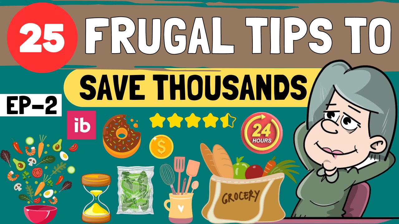 EP-2: 25 Effortless Frugal Living Tips To Save $500 Per Month