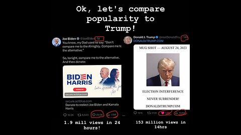 Oh, Pres Trump vs dementia joe brandon biden,,, It's on!! 9-2-23 Liberal Hivemind