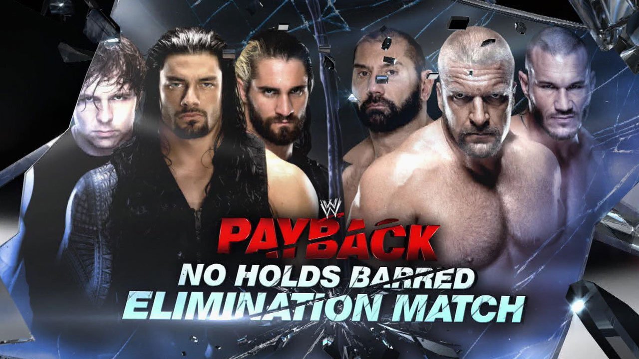 The Shield Vs Evolution - Payback 2014 - Highlights.