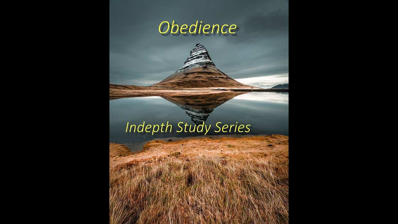 Obedience P2 The Obedience of Christ