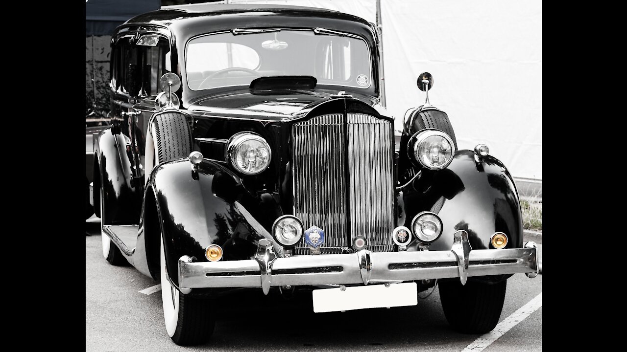 🖤...Automobile Black Antique Car..... 🚗