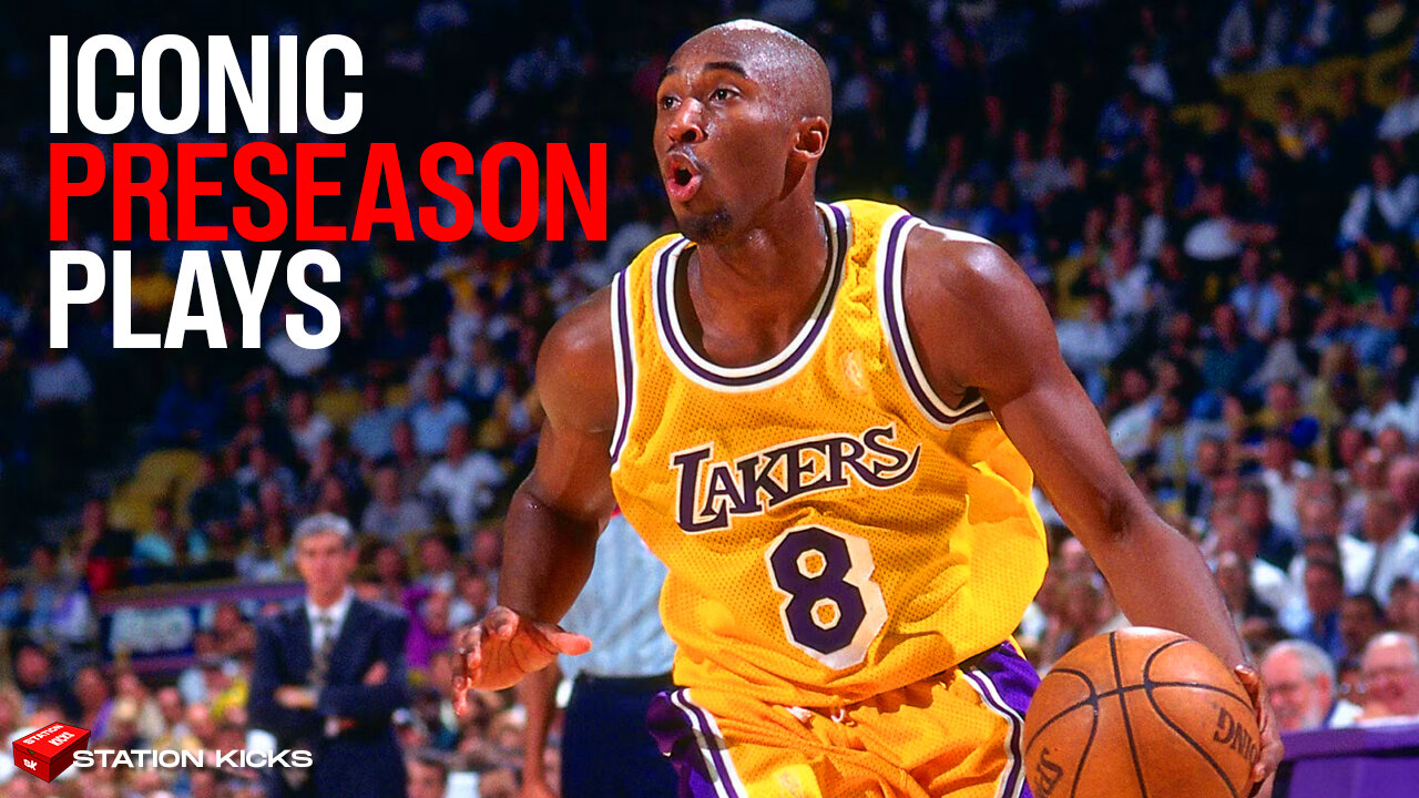 ICONIC PRESEASON PLAYS IN NBA HISTORY🔥 Ft. Kobe, Wade, Jordan, Ginobili & More!