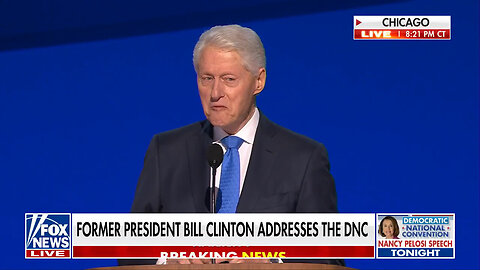 Bill Clinton Calls Out Trump During DNC Speech: He 'Creates' And 'Curates' Chaos