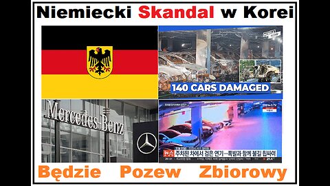 GERMAN SCANDAL IN KOREA - MERCEDES BENZ FIRE - NEXT ONE !!