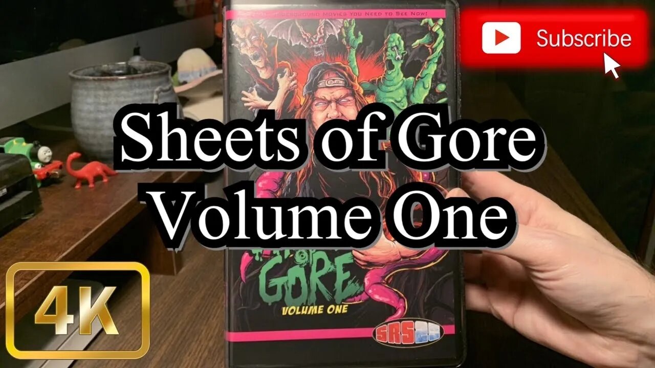 [0043] SHEETS OF GORE - VOLUME ONE VHS [INSPECT] [#sheetsofgore #toddsheets #sheetsofgoreVHS]