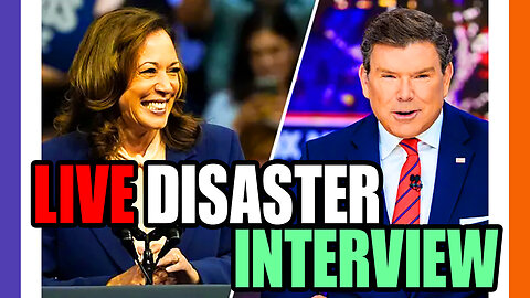 🔴LIVE: Kamala Interviews LIVE On Fox 🟠⚪🟣