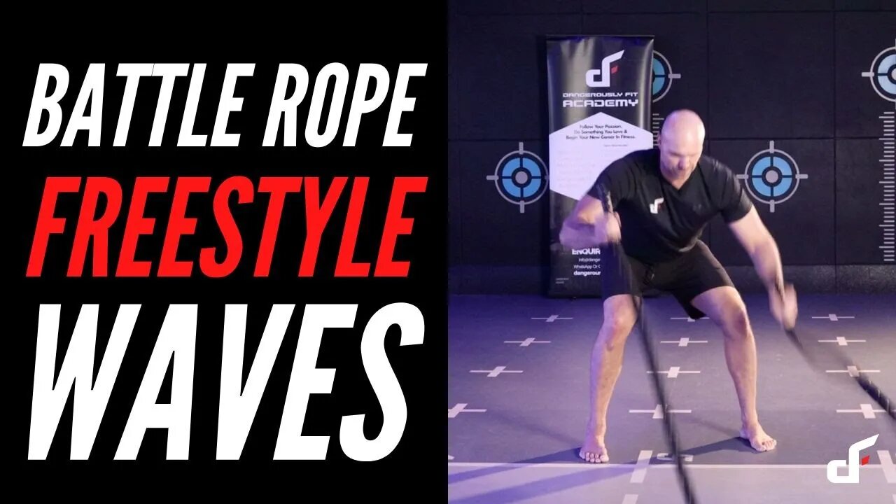 Battle Rope Freestyle Waves