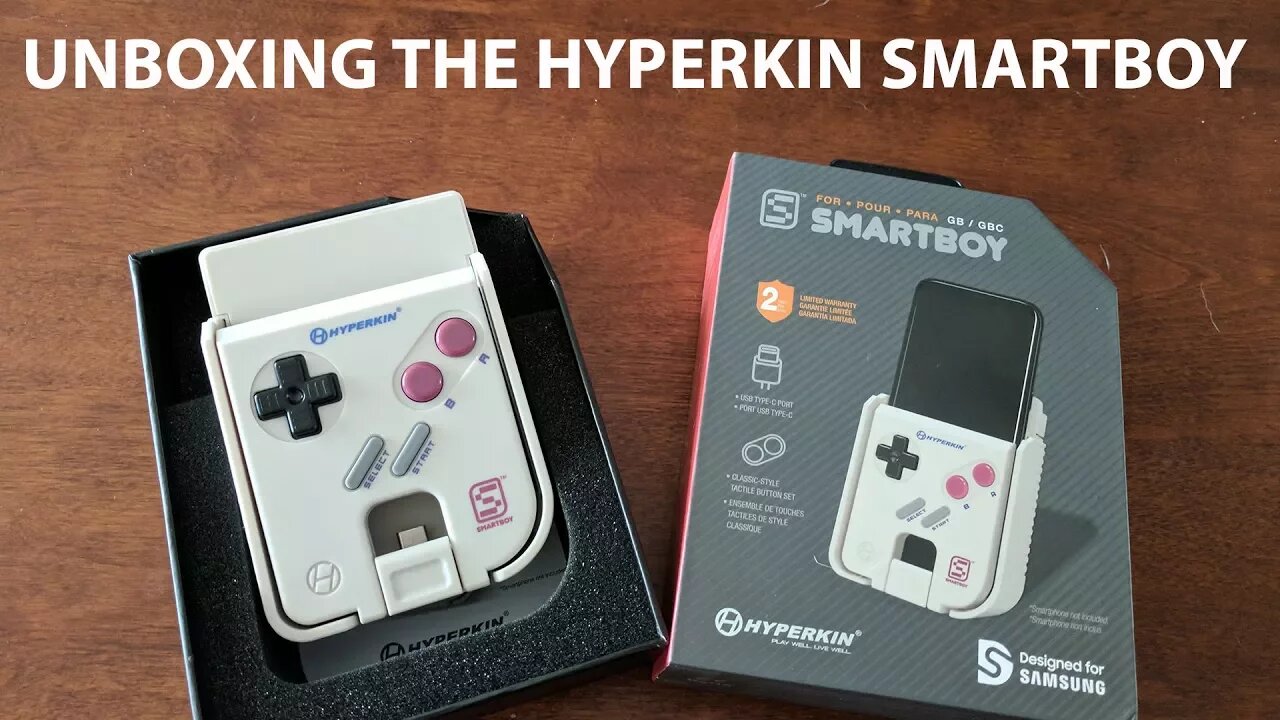 Unboxing the Hyperkin Smart Boy Game Boy Adapter - Play Cartridges On Your Phone