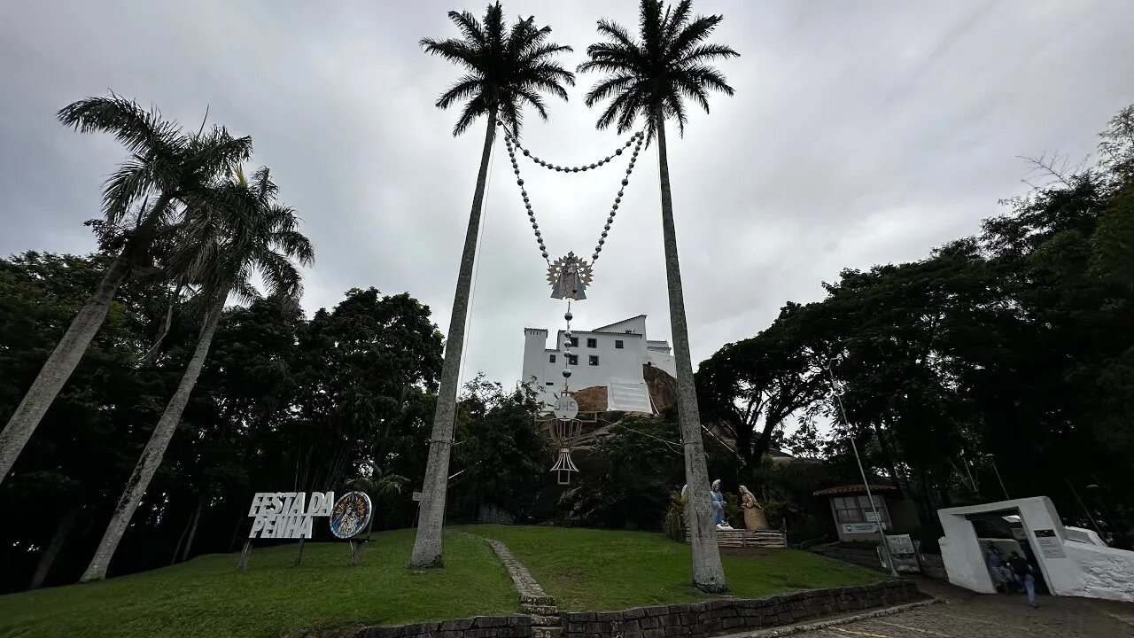 O Convento da Penha é um dos santuários religiosos mais antigos do Brasil