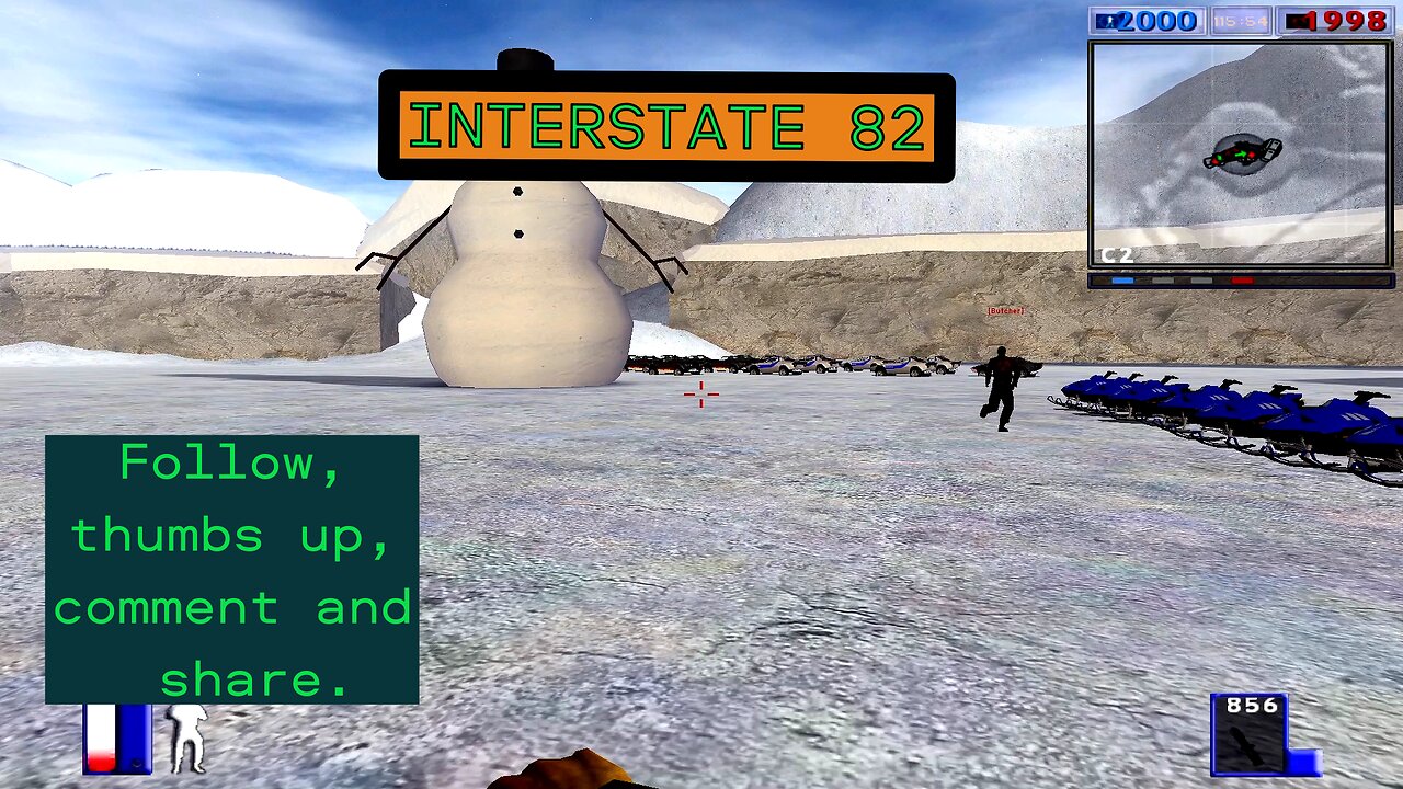 Snowman Showdown: Battlefield 1942 Interstate '82