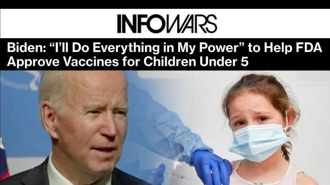 Biden's Forced Injection Bioweapon Attack Takes Aim at Newborn Children