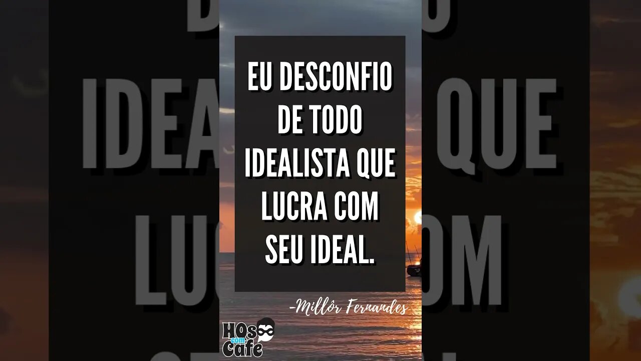 Frase do Millôr Fernandes 3 | #shorts