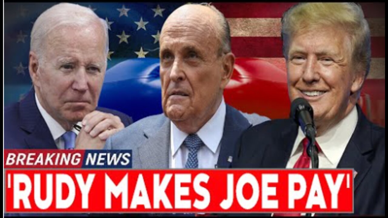 'NO AUTHORITY' Giuliani has ENOUGH of Biden's STUPID 'abuse of power'...joins hand with Trump