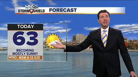 Michael Fish's NBC26 weather forecast