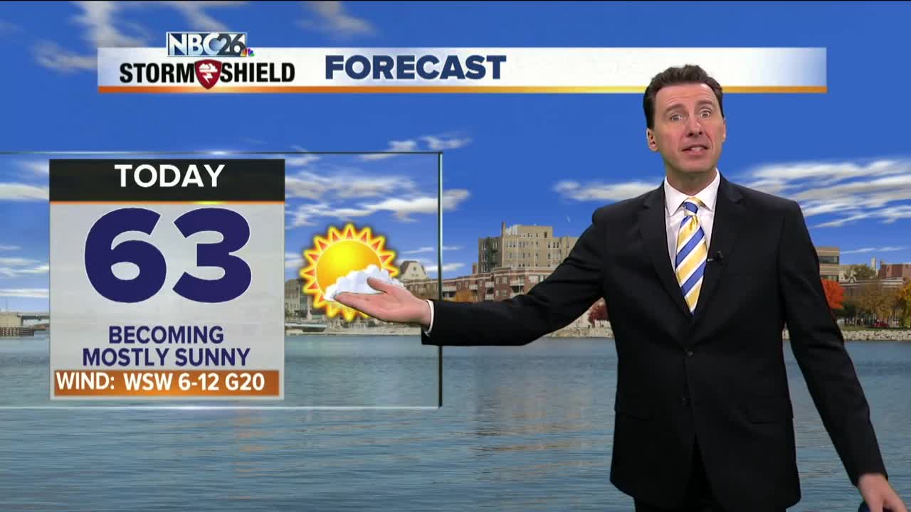 Michael Fish's NBC26 weather forecast