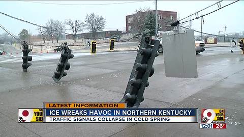 Ice wreaks havoc in Northern Kentucky