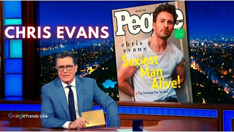 Chris Evans Named Sexiest Man Alive By People Magazine