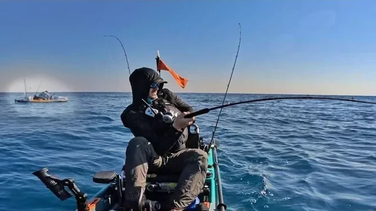 NOOOOO! He got MAD Chitshow Offshore Kayak FISHING