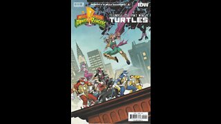 Mighty Morphin' Power Rangers /Teenage Mutant Ninja Turtles -- Issue 4 (2019, Boom! / IDW) Review